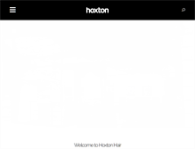 Tablet Screenshot of hoxtonhair.com.au